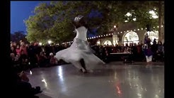 Two dancers performing Afro-Brazilian dance.