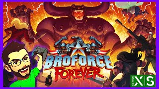 Broforce Forever on Xbox gameplay