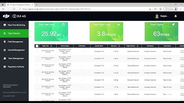 How to create a report on the DJI Agricultural Management Platform