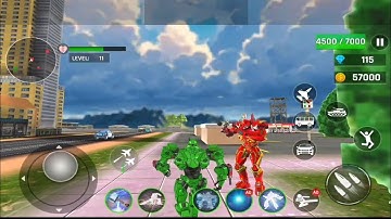 Army Tank Robot Car Transformers Games - Car Game Android Gameplay