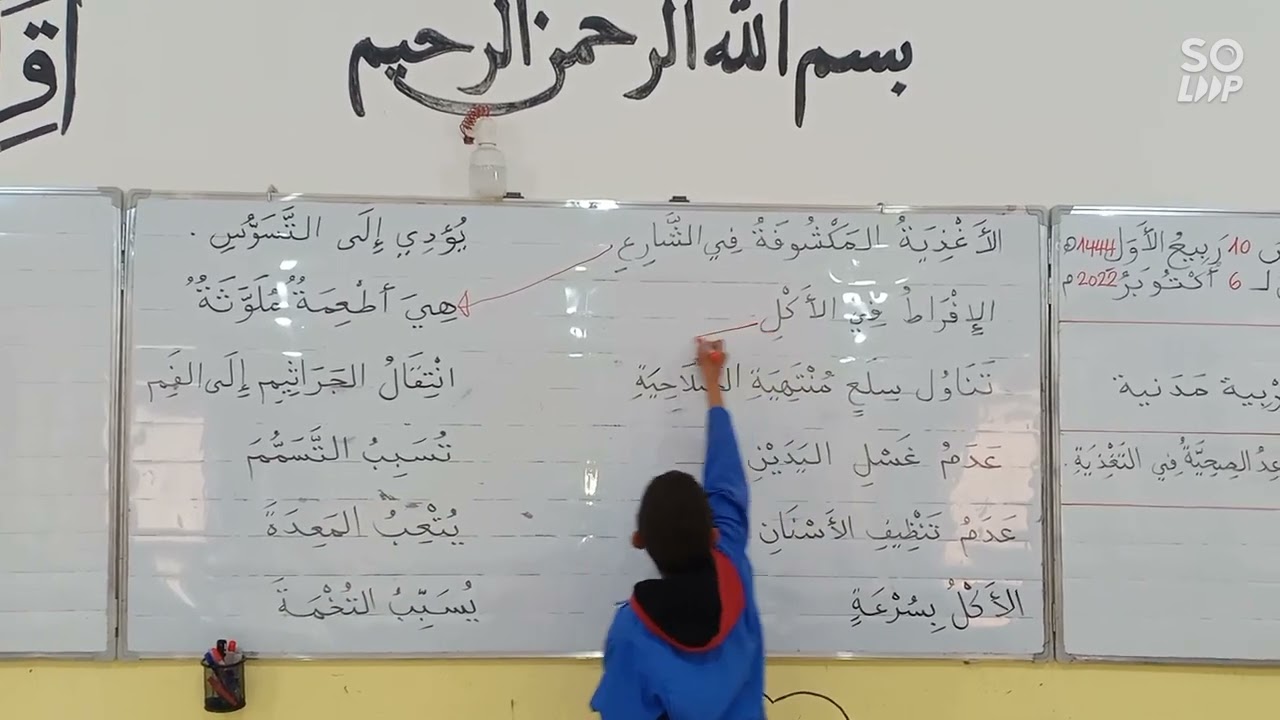 القواعد الصحية في التغذية، الدرس 1 تربية مدنية، السنة الثالثة ابتدائي