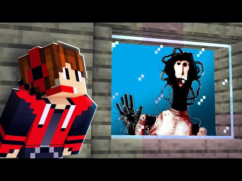 Surviving On A DESERTED ISLAND with Horror Mods in Minecraft
