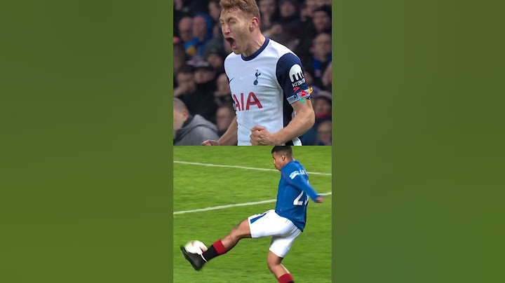 Dejan Kulusevski & Hamza Igamane Goals Rangers vs Tottenham Reaction