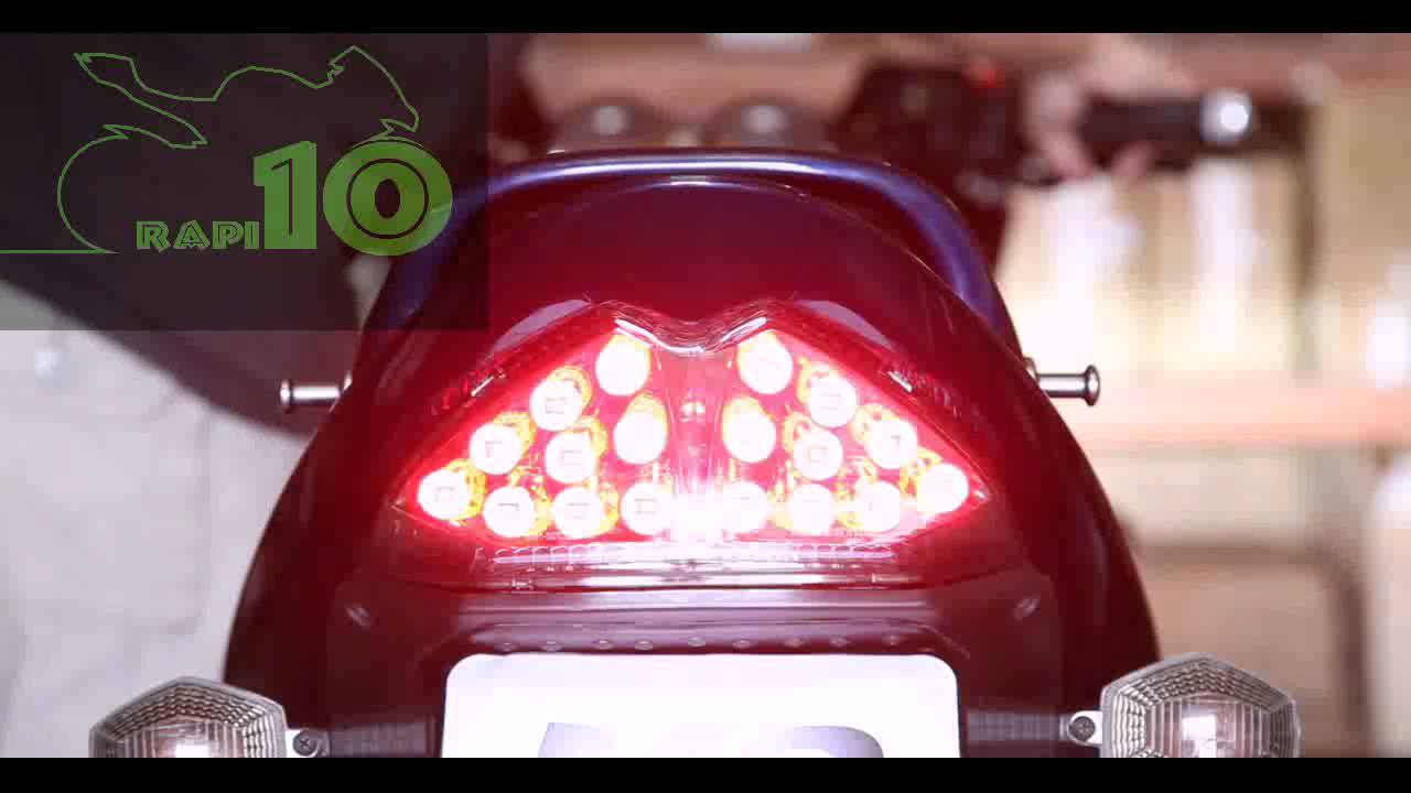 Lanterna em LED Suzuki Bandit 20072009 YouTube