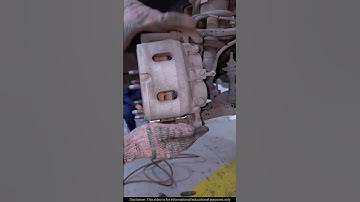 GMC Front Brake Service | Install New Brake Pads #shortsfeed #automobile #mechanic