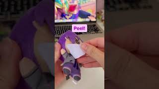 How to remove glued accessories on plushies!