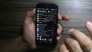 Acessibilidade Android - Demonstração do aplicativo Total Comander screenshot 5