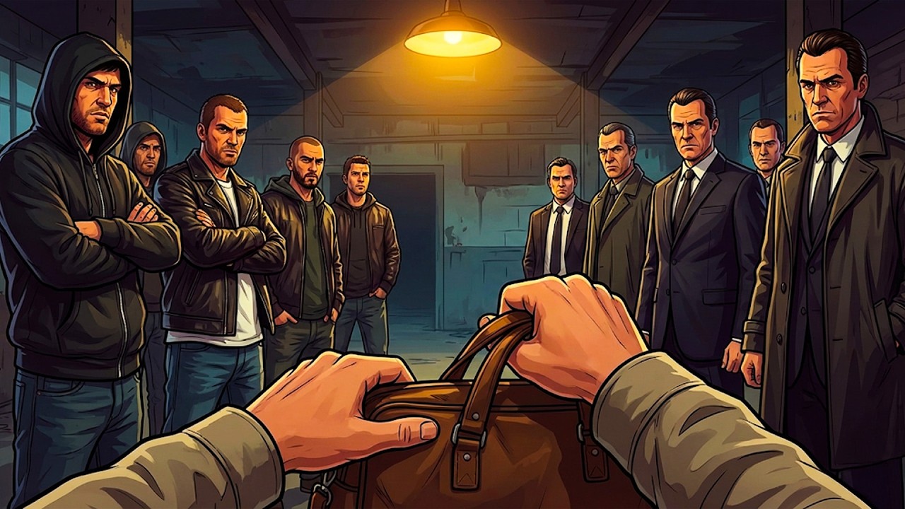 POV: Eres un mediador entre la mafia y los políticos.