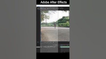 Clone Yourself with After Effects VFX Tutorial  #adobeaftereffects #shorts
