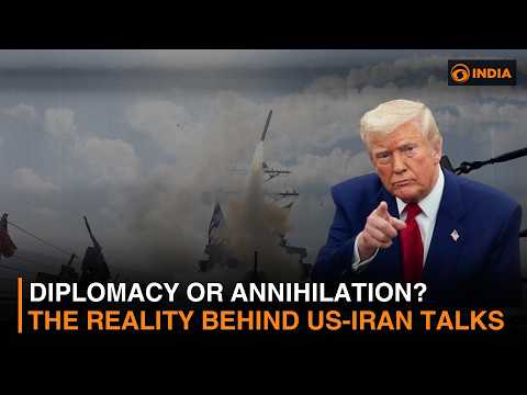 US-Iran Tensions Escalating: High-Stakes Diplomacy vs. Threat of "Annihilation" | DD India