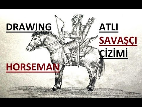Video: Bir At üzerinde Bir Adam Nasıl çizilir