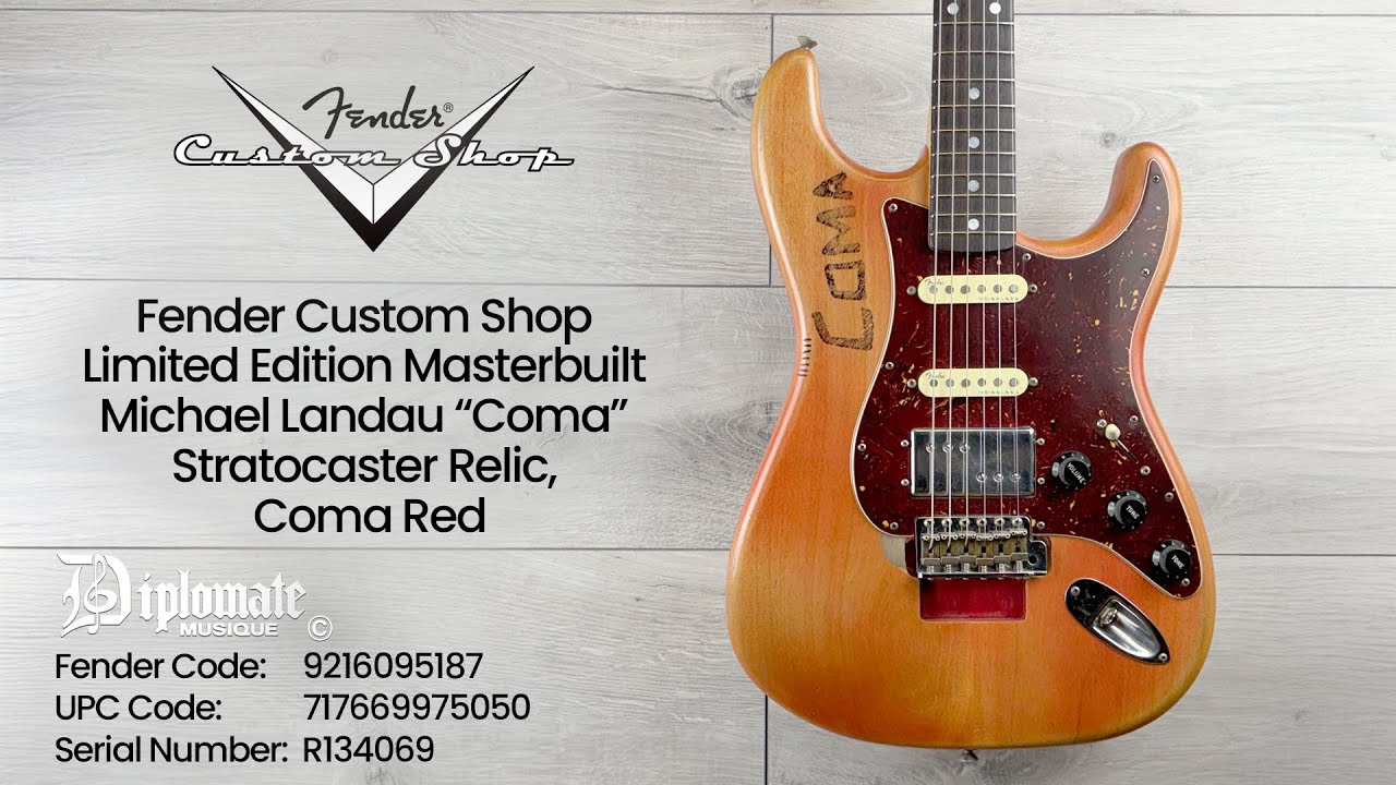 Fender Custom Shop Limited Edition Masterbuilt Michael Landau