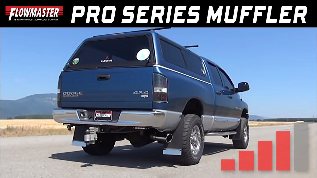 magnaflow muffler chart 2004 Dodge Ram 2500 Diesel - Flowmaster Pro Series Muffler 14020100