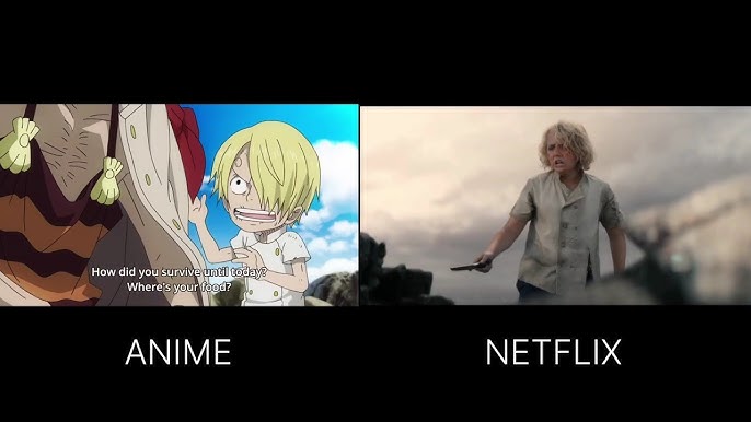 Zoro vs Shimotsuki Kuina with Bamboo Sticks One Piece Live Action Netflix 