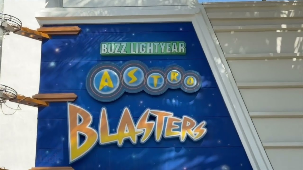 Astro Blasters New Look Revealed as Scrims Come Down at Disneyland 4K