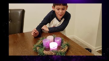 Advent Candle Lighting Week 1