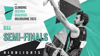 Boulder & Lead semi-finals highlights | Melbourne 2023