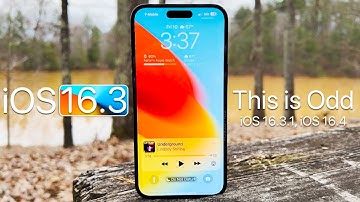 iOS 16.3 - Well This is Odd...