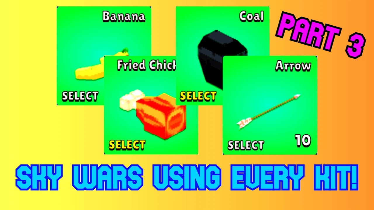 I Used EVERY Kit in Minefun.io SkyWars… This Got Insane (Part 3)