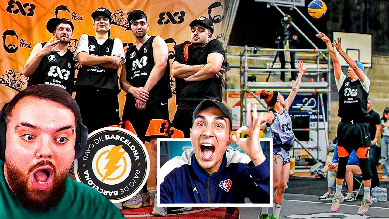 ¡METO 10 TRIPLES en el 3x3 de IBAI con Spursito, Kiwi y Alfonso!🔥¿CAMPEONES?🏆