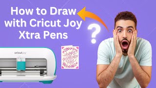How to Draw with Cricut Joy Xtra Pens | Manny Maker #cricutjoy #cricutdesignspace #designspace #diy