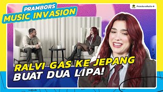 [SUB-INDO] EXCLUSIVE INTERVIEW DUA LIPA! RALVI SAMPERIN KE JEPANG!