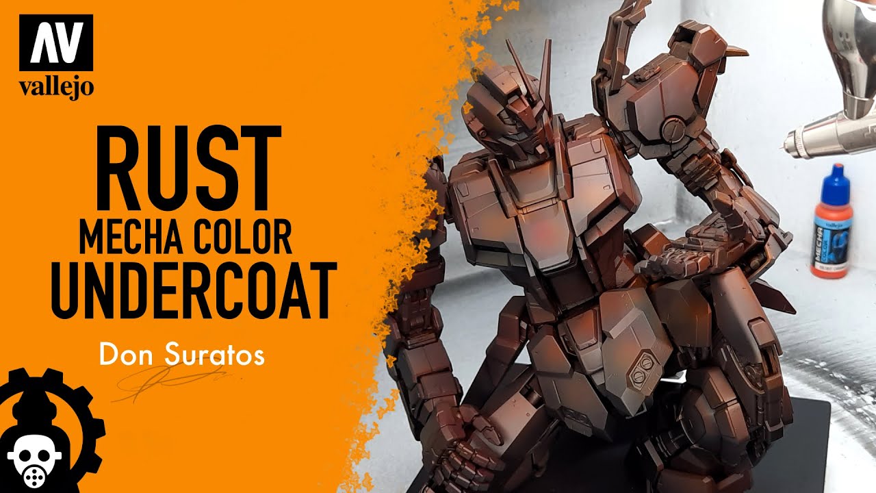 Don Suratos on X: 🔵 AV RUST TEXTURE Not really a tutorial but more of a  @vallejocolors product guide. One of my top Vallejo weathering paint. I  cannot do mecha weathering without