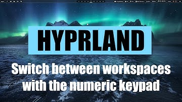 Hyprland - Switch between workspaces with the numeric keypad