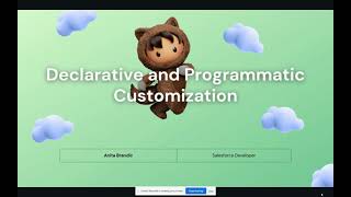 Declarative and Programmatic Customization in Salesforce / Use Cases /