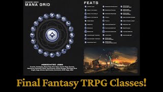 Final Fantasy TRPG: Legend Edition — Classes & Jobs Explained