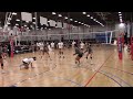 Malia Mercieca, #25-Opposite. Highlights, Nfinity Volleyball Club, February 13, 2022, Anaheim, CA