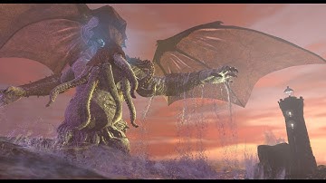 Cthulhu - Realtime scene - 3DsMax,Zbrush,Substance Painter,Marmoset Toolbag