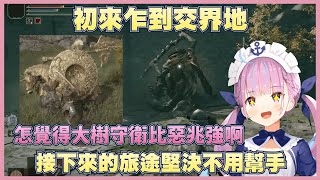 【艾爾登法環Ep.1】初來乍到交界地，來到寧姆格福的褪色夸，旅途才真正的開始！【湊阿庫婭】【Vtuber翻譯】