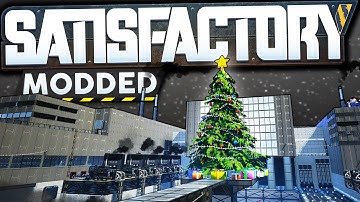 Finishing the EVIL Ficsmas Factory! - Satisfactory Modded Let