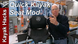 Kayak Seat Upgrade - Quick Kayak Seat DIY Hack