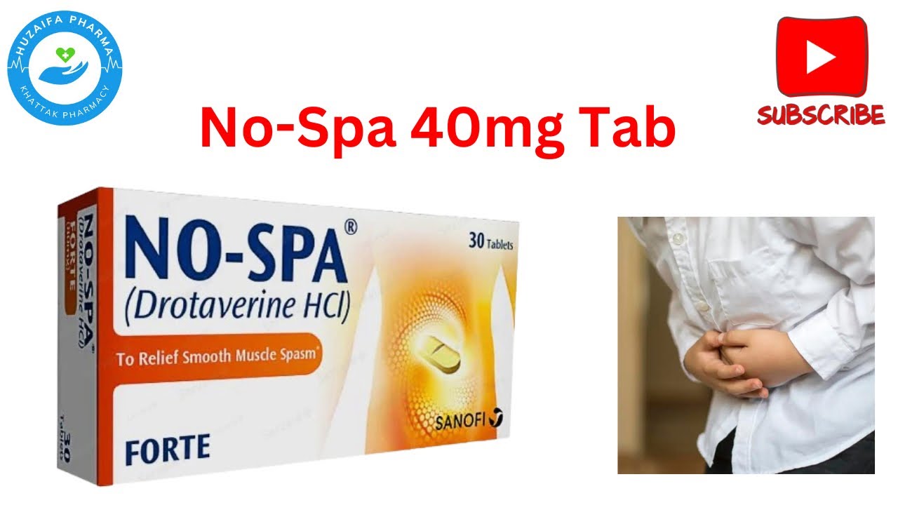 Nospa 40mg tab80mg (Drotaverine )uses relispa tabbenefitsside