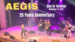 AEGIS LIVE in Toronto, Canada🇨🇦🇨🇦🇨🇦 September 16, 2023 (25 years) Philippines’ National Band