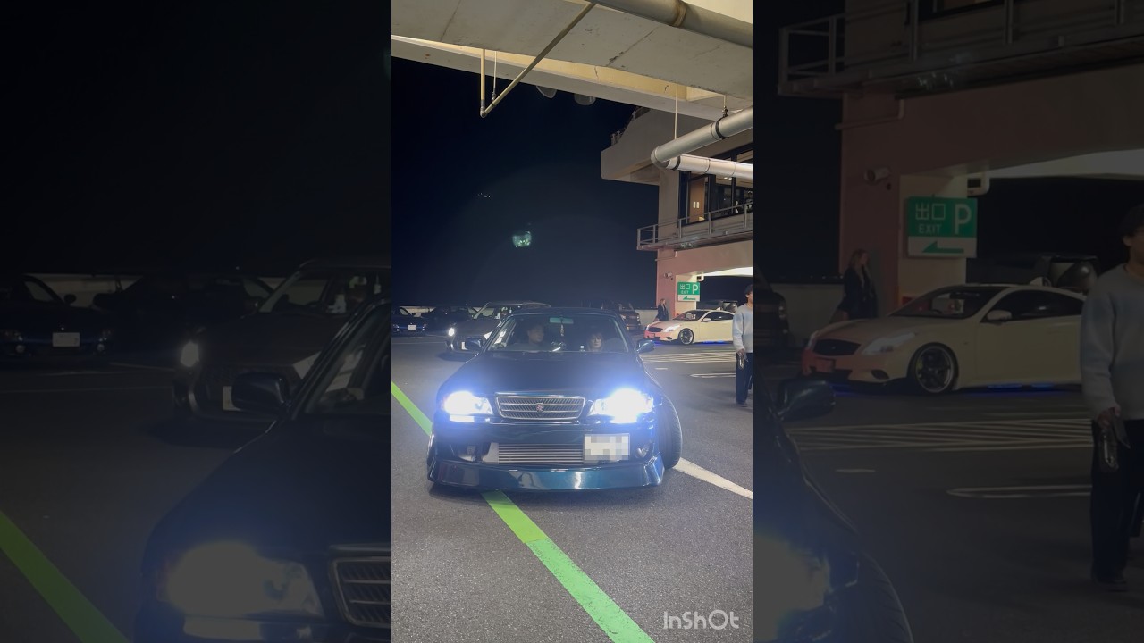 【JZX100👑】オリジン？BNスポーツ？のバンパーで存在感を増してるチェイサーを発見 #jdm #jzx100