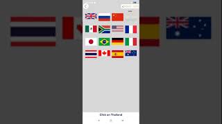 World: Flags (0:12) Seterra Android App screenshot 3