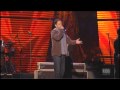 Dave Matthews Introduces John Mellencamp At Farm Aid 2009