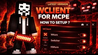 Tutorial 😱 WCLIENT for Minecraft PE 🔥 ( LATEST VERSION ) 💎 | Toolbox Minecraft, Latest