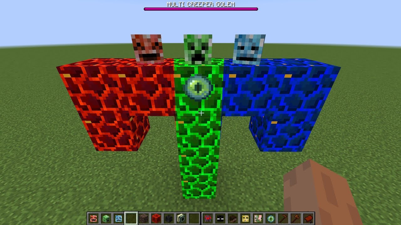 what if you create a MULTI CREEPER GUARD in MINECRAFT - YouTube