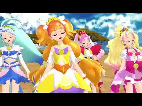 【MMDプリキュア】goプリでlap tap love