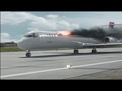 Uni Air flight 873 - Accident Animation