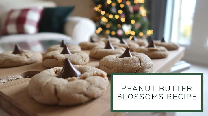 Peanut Butter Blossoms Recipe | Christmas Cookie Week Day 1
