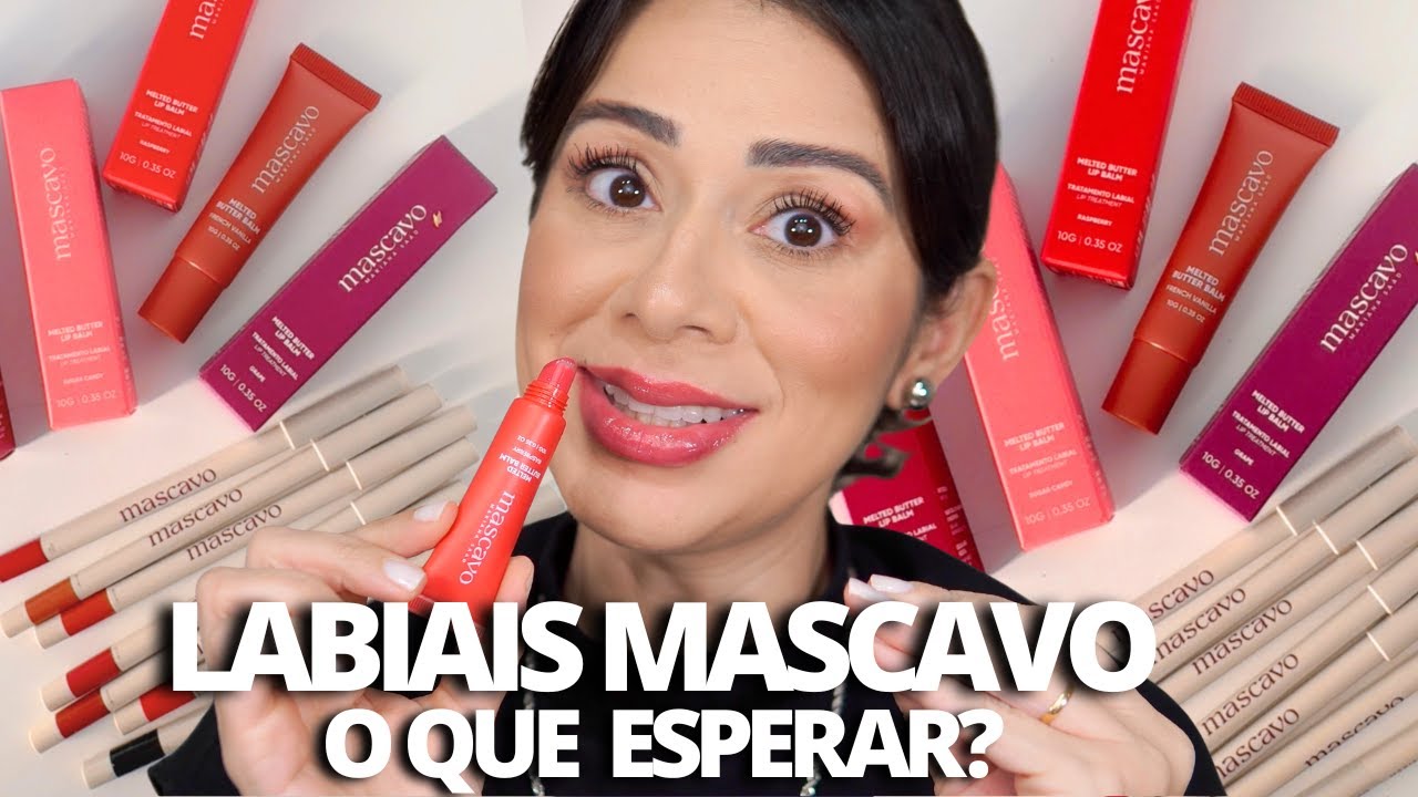 Lançamento MASCAVO de MARI SAAD : LÁPIS LABIAL E BALM