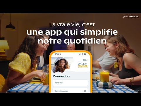 La vraie vie, c’est une app qui simplifie notre quotidien ! - video from Groupe Mutuel