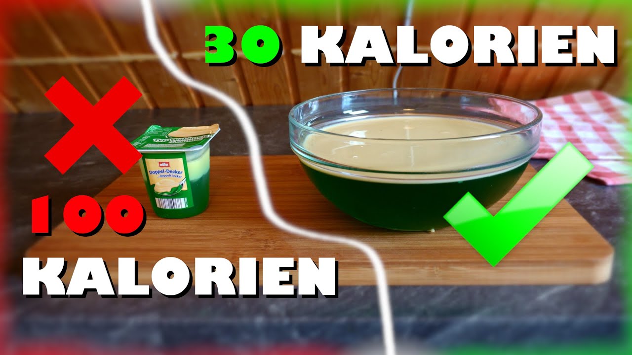 Der beste Diät Snack! Wenig Kalorien Götterspeise zum abnehmen! Ganz einfach zubereitet.