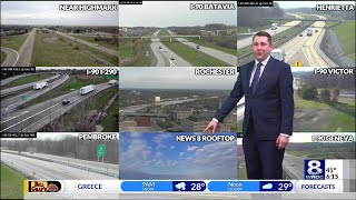 Rochester's Monday evening weather forecast