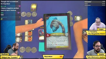 Keyforge: 3 Player Keyraken with Sealed Decks!